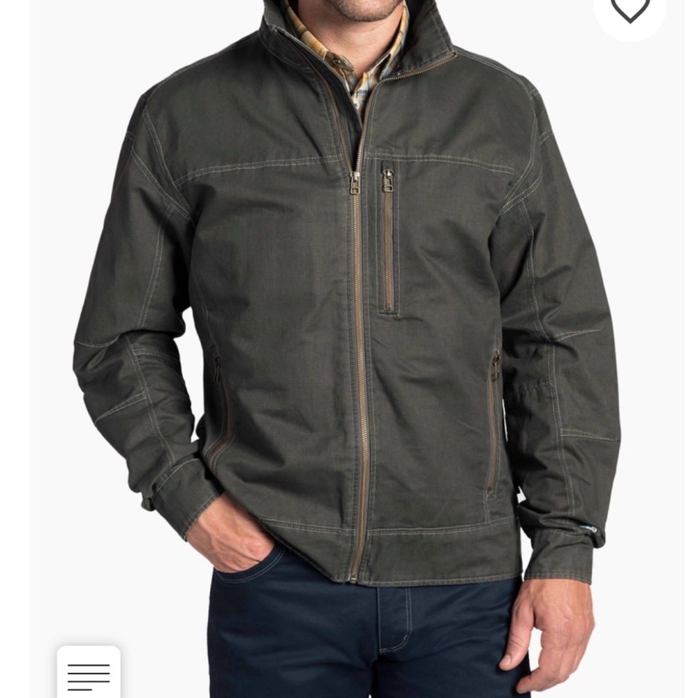 Men's Kuhl Gunmetal  Gray Lightweight Jacket